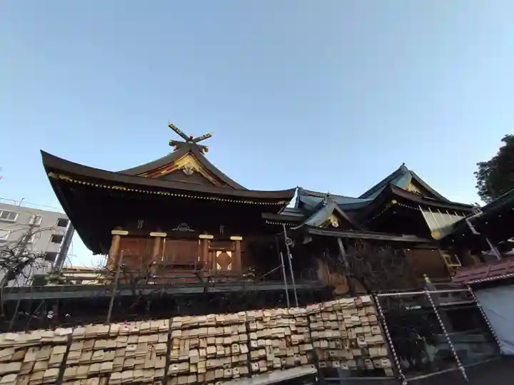 湯島天満宮の本殿・本堂