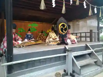 阿智神社の神楽