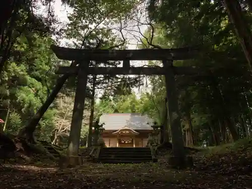 三之宮神社の鳥居