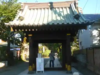 妙隆寺の山門・神門