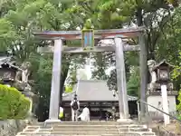 大直禰子神社の鳥居