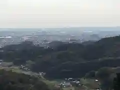 唐澤山神社の景色