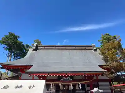 鹿島神社の本殿・本堂