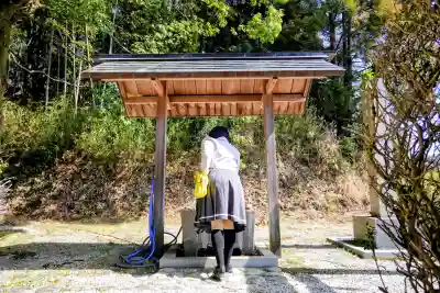 津椿神社の手水舎