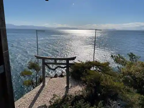 竹生島神社（都久夫須麻神社）の鳥居