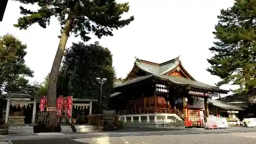 中野沼袋氷川神社の本殿・本堂