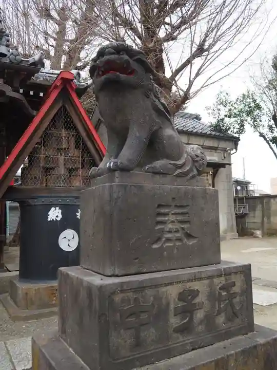 天祖神社の狛犬