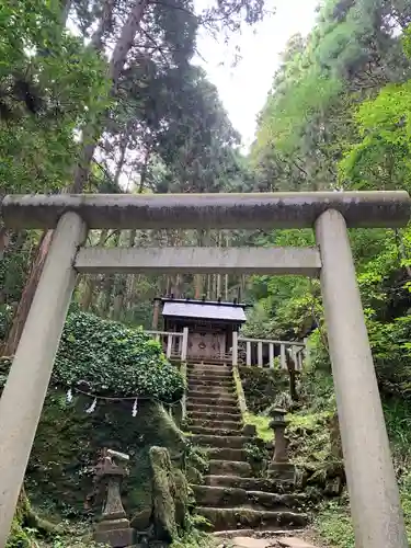 賀毗禮神宮の鳥居