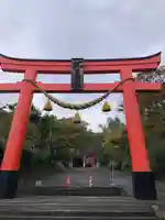 虻田神社の鳥居