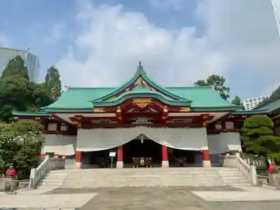 日枝神社の本殿・本堂
