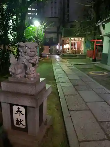 銀杏岡八幡神社の狛犬