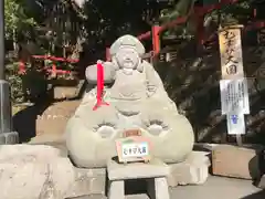 日光二荒山神社の像