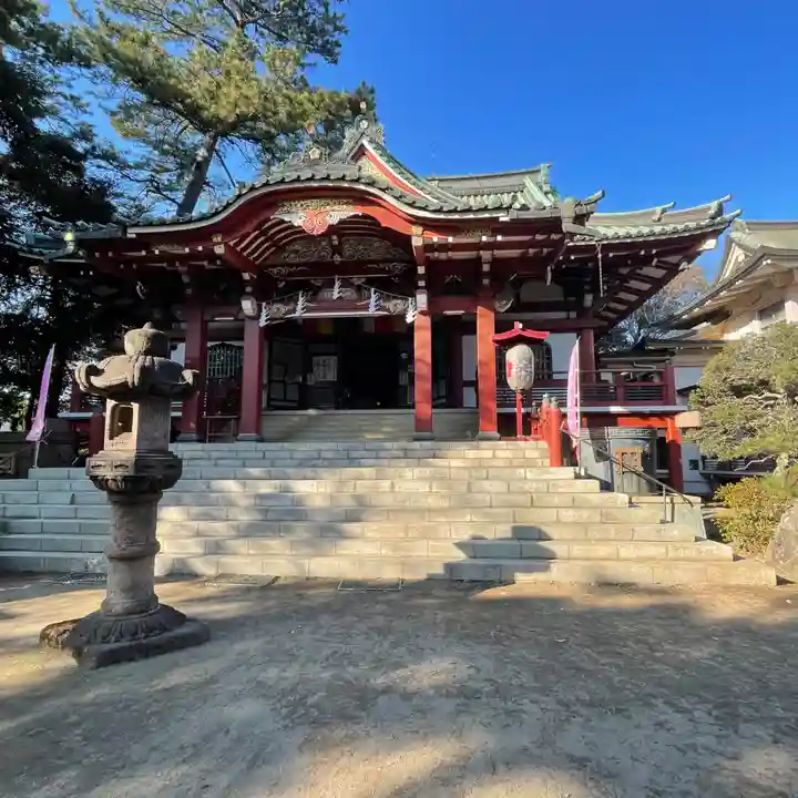 法華経寺奥之院の本殿・本堂