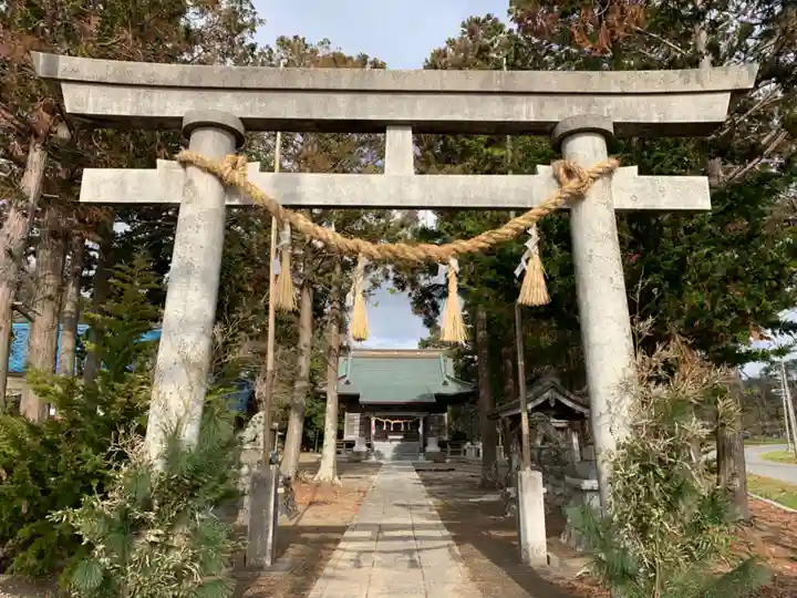 八幡神社の鳥居