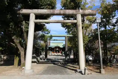 溝旗神社（肇國神社）の鳥居