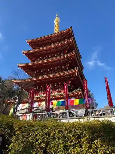 高幡不動尊　金剛寺の塔