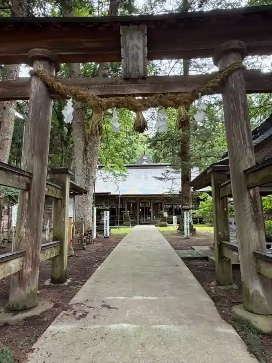 心清水八幡神社(福島県)