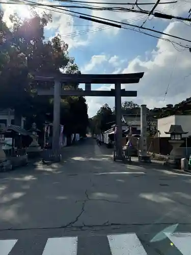 伊太祁曽神社の鳥居