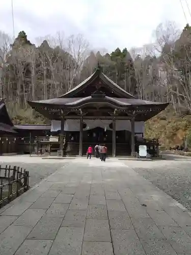 戸隠神社中社の本殿