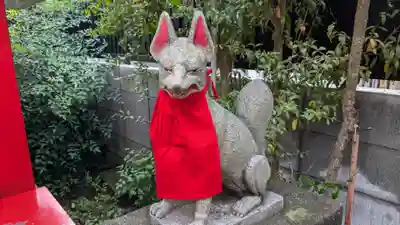 北原稲荷神社の狛犬