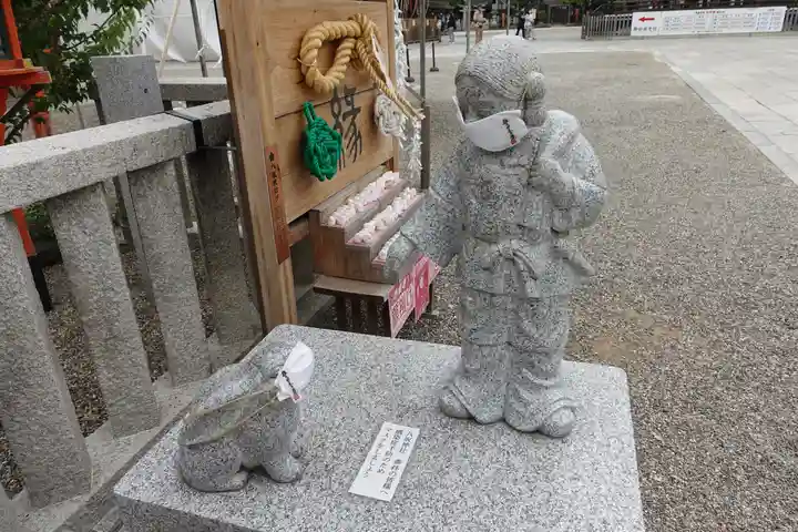 八坂神社(祇園さん)の像