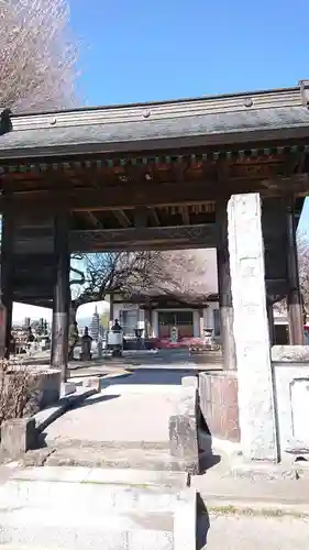 観昌寺の山門・神門