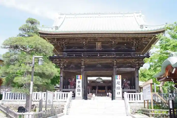 村松虚空蔵堂(日高寺)の山門・神門