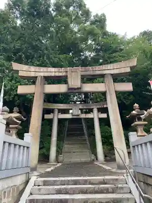 豊山八幡神社の鳥居
