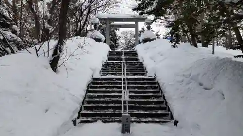 東神楽神社の鳥居