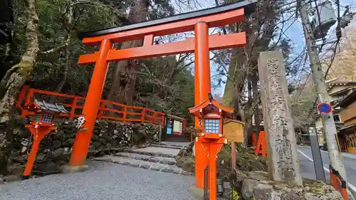 貴船神社の鳥居