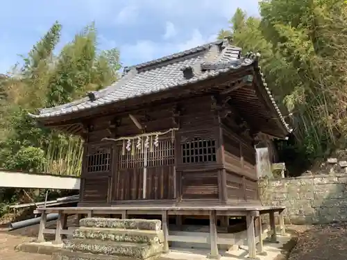 八幡神社の本殿・本堂