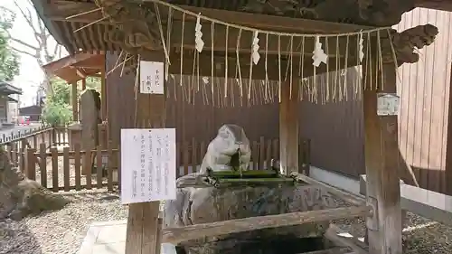 調神社の手水舎