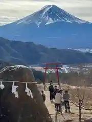 河口浅間神社の景色