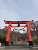 虻田神社の鳥居