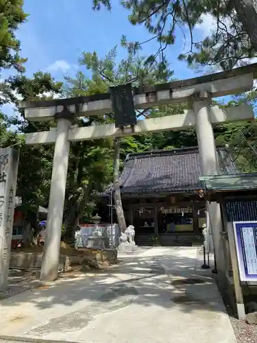 石浦神社の鳥居