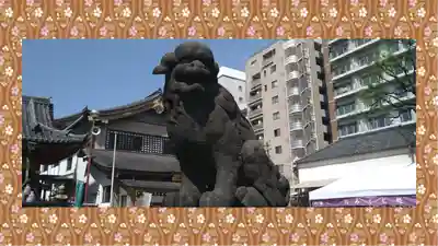 浅草神社の狛犬
