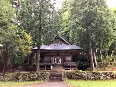 戸隠神社火之御子社の本殿・本堂
