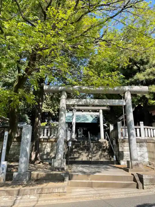 用賀神社の鳥居