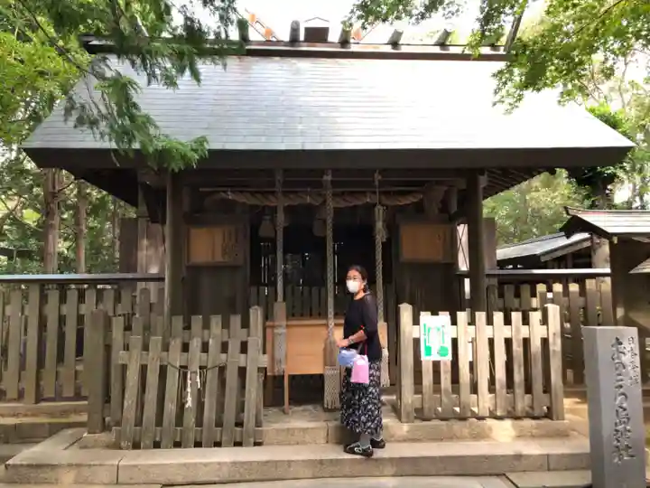 自凝島神社の本殿・本堂