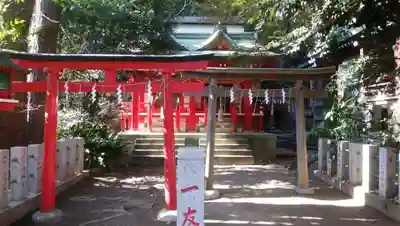 御田八幡神社の鳥居