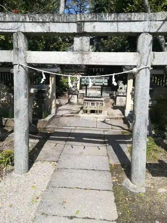 三輪坐恵比須神社の鳥居