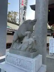 護王神社の狛犬