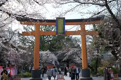 平野神社の鳥居