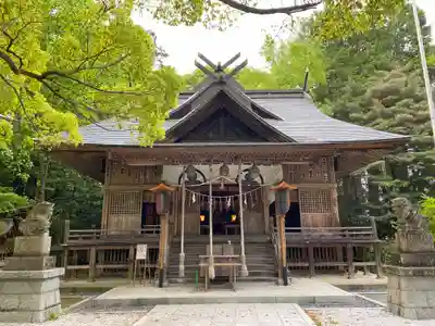 阿伎留神社の本殿・本堂