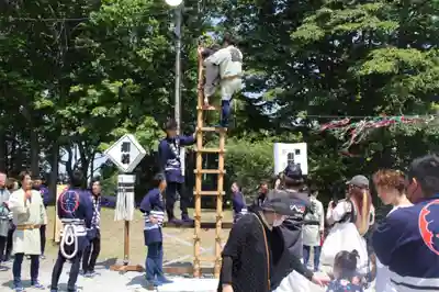 釧路一之宮 厳島神社のお祭り