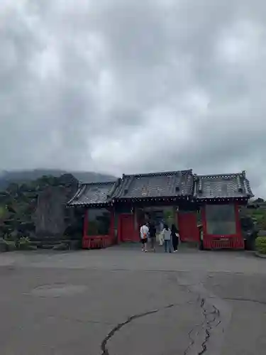 寛永寺別院浅間山観音堂の山門・神門