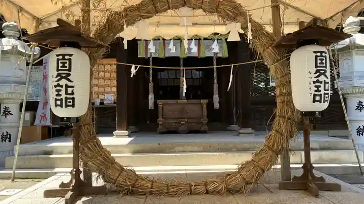 艮神社のお祭り