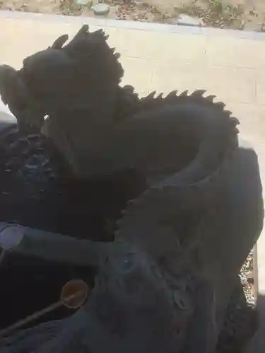 不乗森神社の手水舎