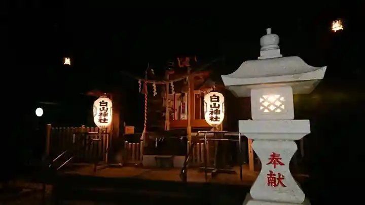 嶺白山神社のその他建物