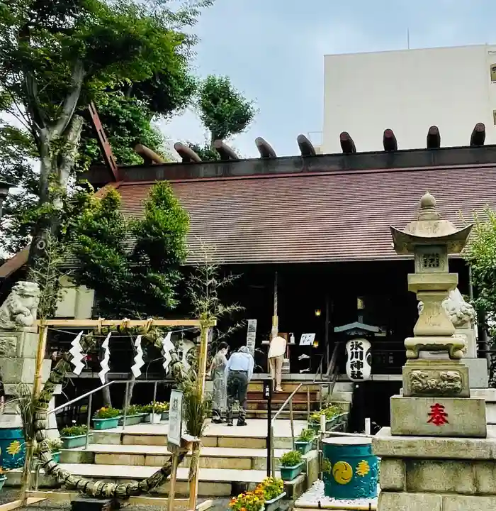 高円寺氷川神社の本殿・本堂